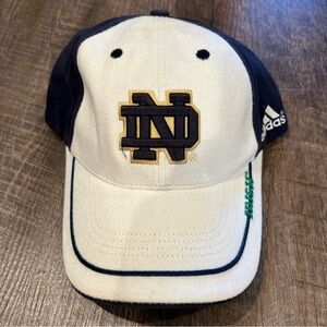 Notre Dame Fighting Irish Adidas Baseball Hat Cap Adjustable Strap